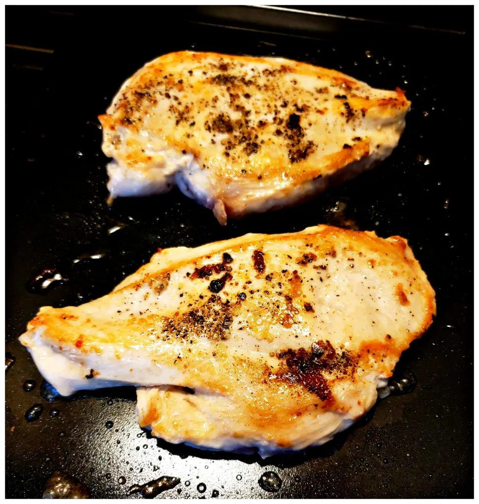 Easy pantry chicken recipes cooked on stove top griddle