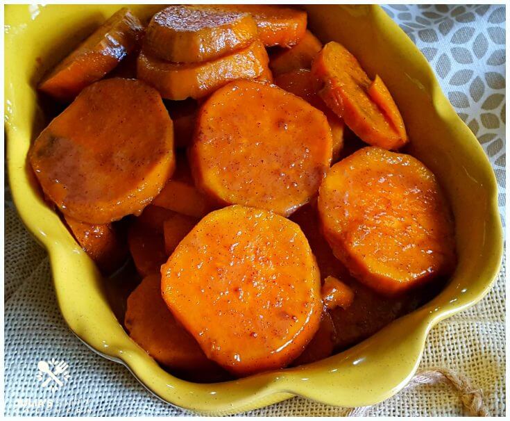 Southern Candied Sweet Potato Yams - a holiday side dish