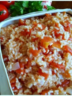 Classic Old Fashioned Southern Tomatoes and Rice Side Dish Recipe