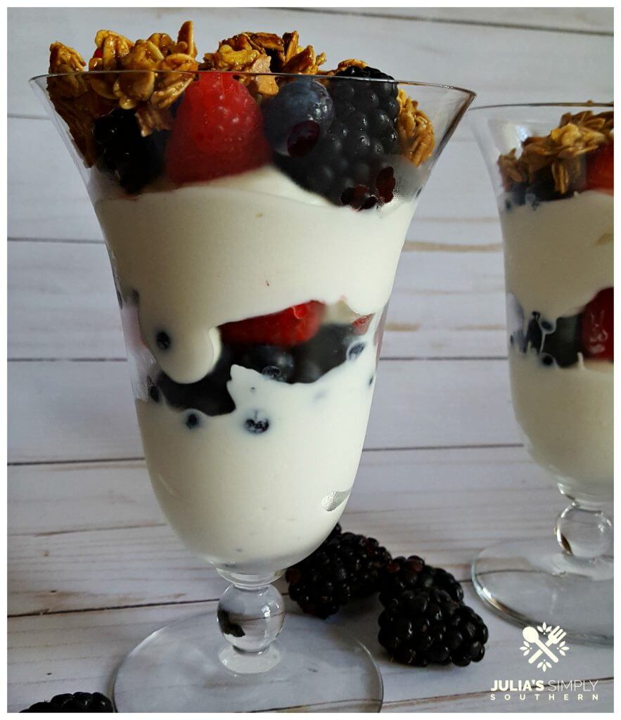 Fruit & Yogurt Parfaits Recipe Julias Simply Southern