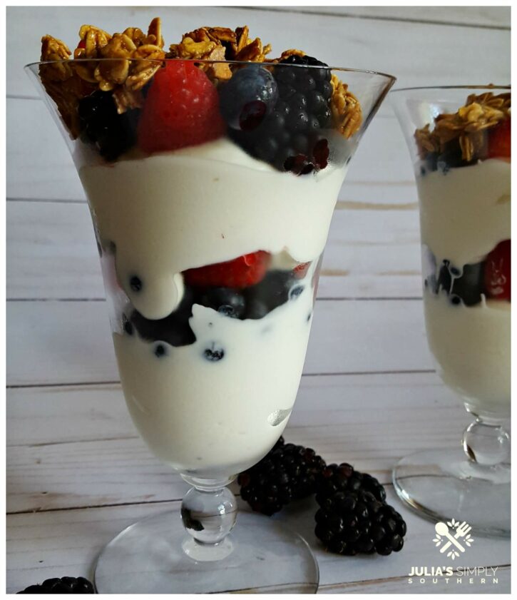 Fruit & Yogurt Parfaits Recipe Julias Simply Southern