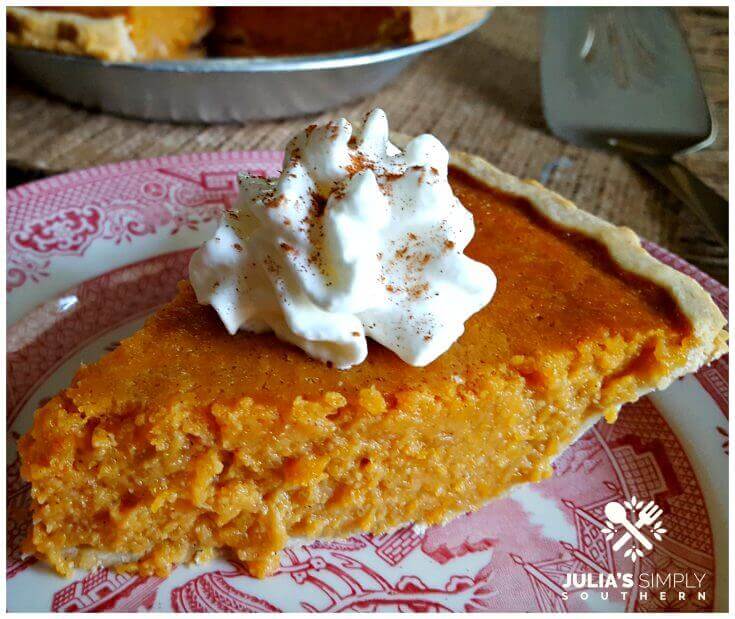Old Fashioned Southern Sweet Potato Pie, a delicious soul food dessert perfect for holiday meals
