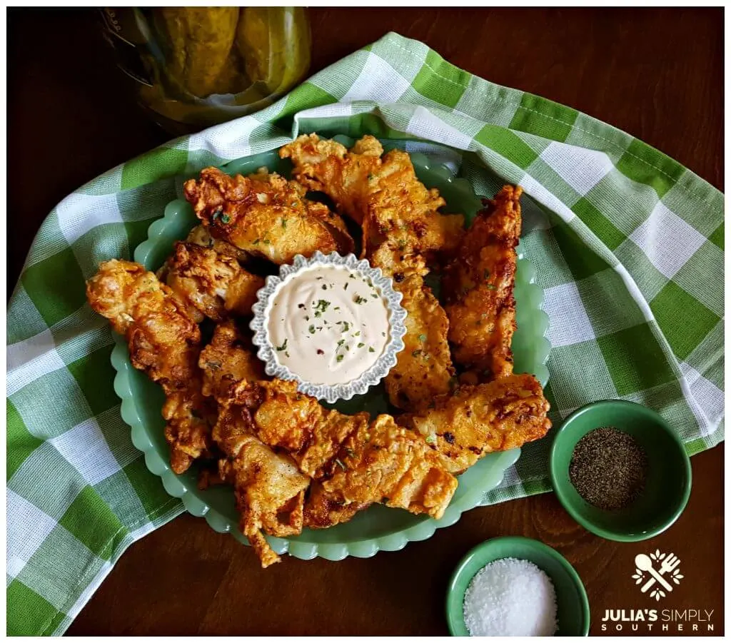 Meal Plan Monday Host Feature - Pickle Fried Chicken Breast Tenders