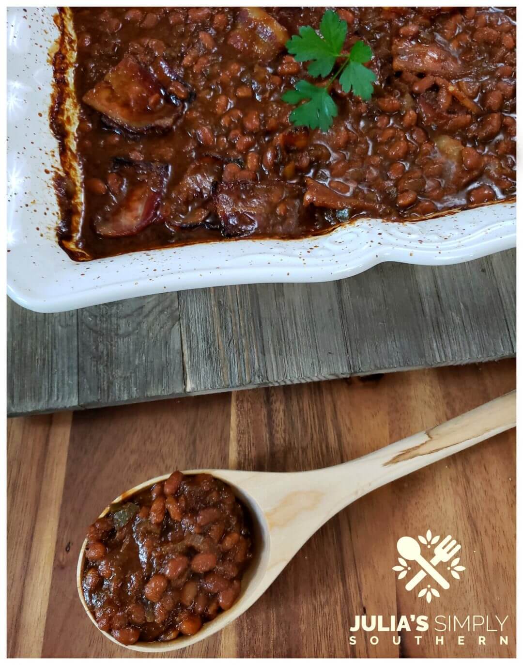 Best Southern Style Baked Beans Recipe - Julias Simply Southern