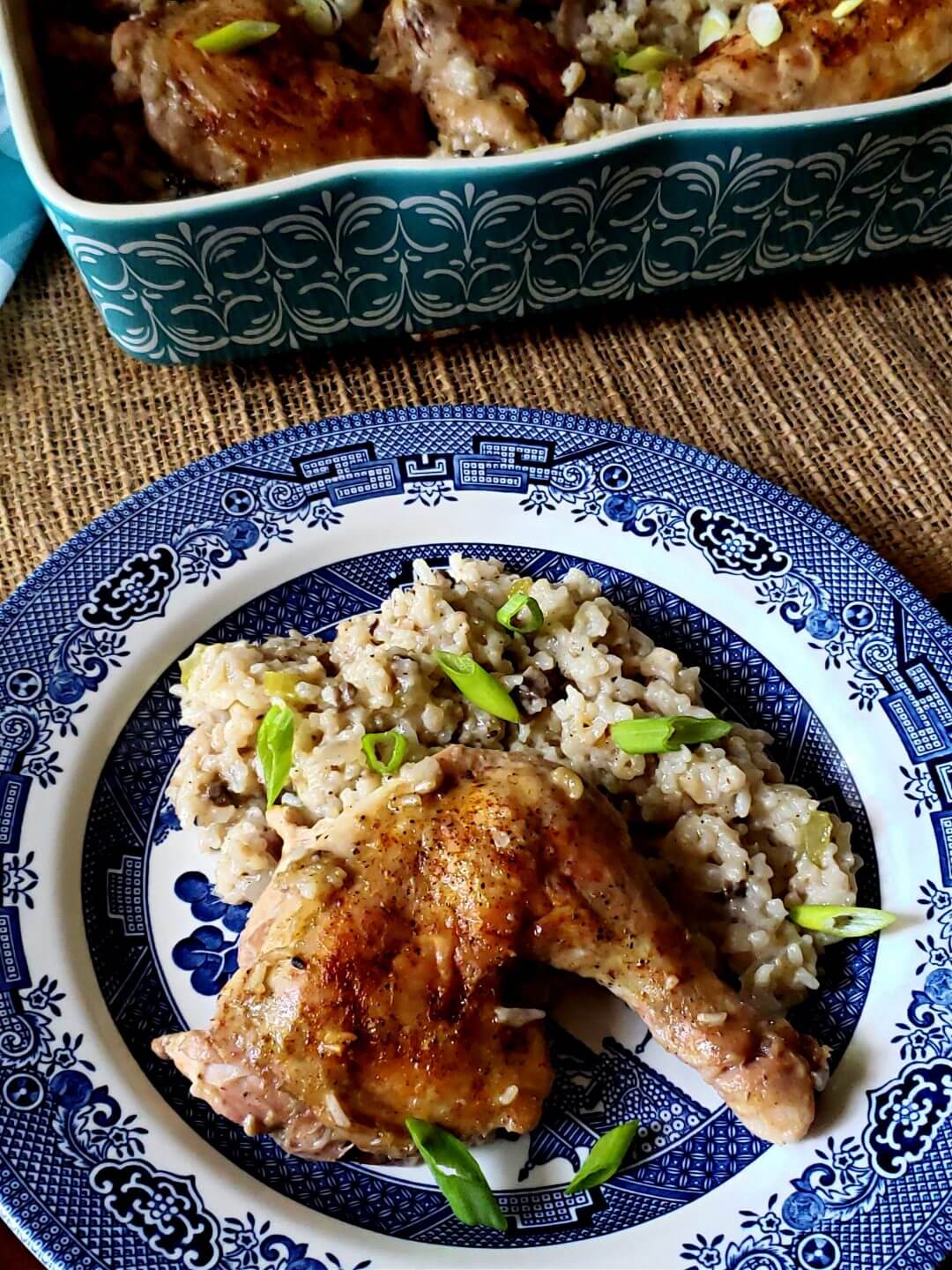 Baked Chicken And Rice Recipe Julias Simply Southern 9961