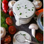 Easy Homemade Buttermilk Ranch Dressing with Duke's Mayonnaise and fresh herbs