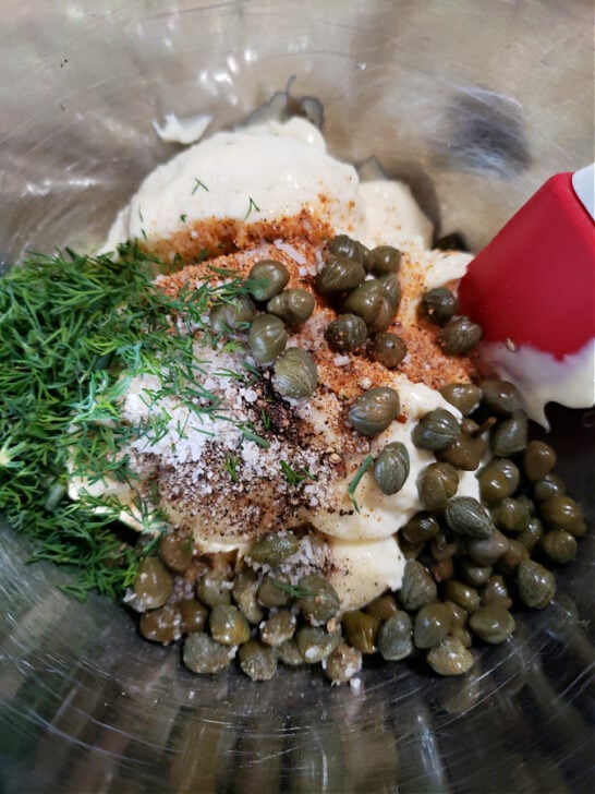 Easy Creamy Salmon Pasta Salad Recipe - Julias Simply Southern