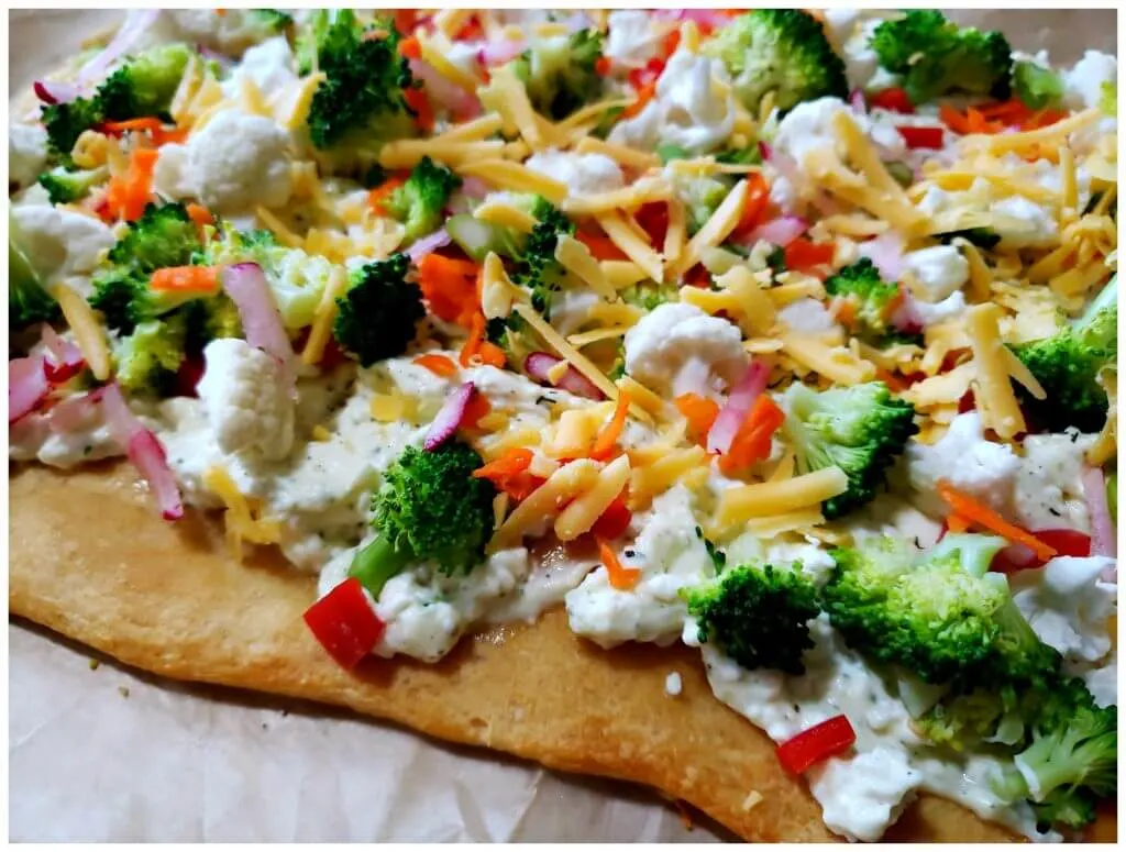 veggie pizza ranch dressing crescent rolls