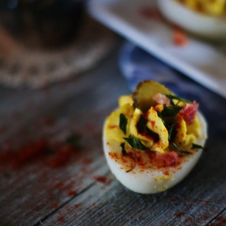 Home style Deviled Eggs
