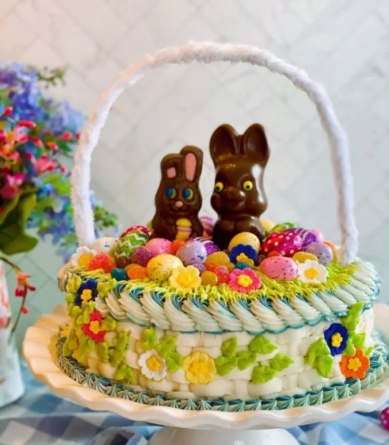 Easter Basket Cake