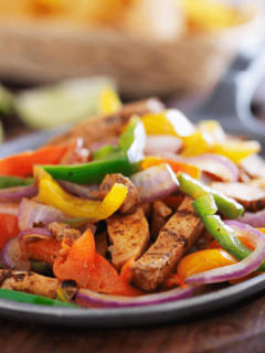 Best Ever Chicken Fajitas - easy family dinner recipe that is budget friendly