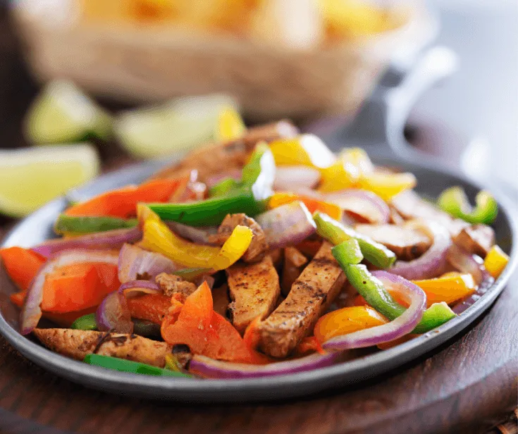 Best Ever Chicken Fajitas - easy family dinner recipe that is budget friendly