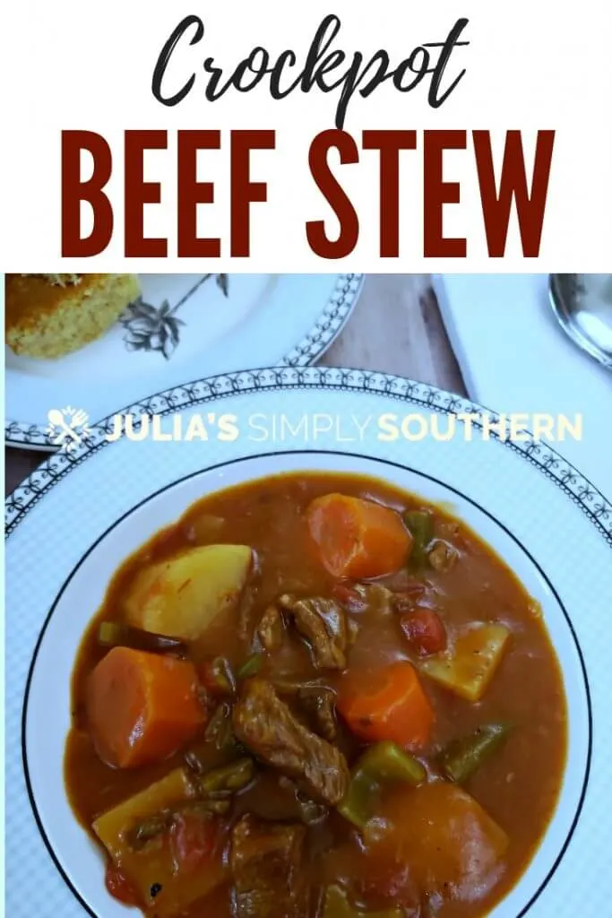 Slow Cooker Beef Stew for Two - Southern Home Express