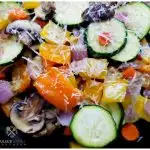 Easy recipe for roasted vegetable medley side dish