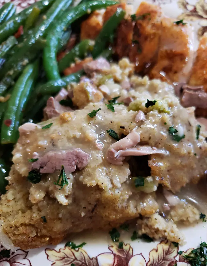 Crock Pot Chicken & Cornbread Dressing — Mommy's Kitchen