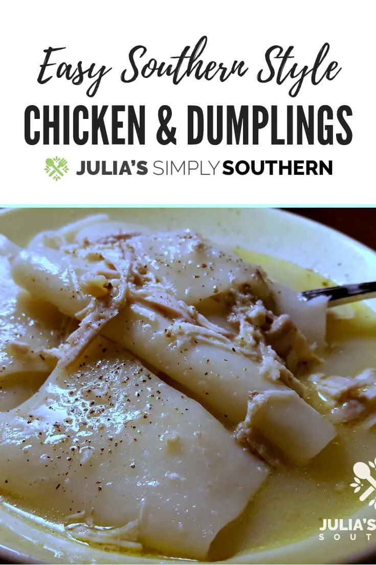 Easy chicken and dumplings
