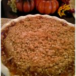 Old Fashioned Apple Crisp with oats made with pie filling