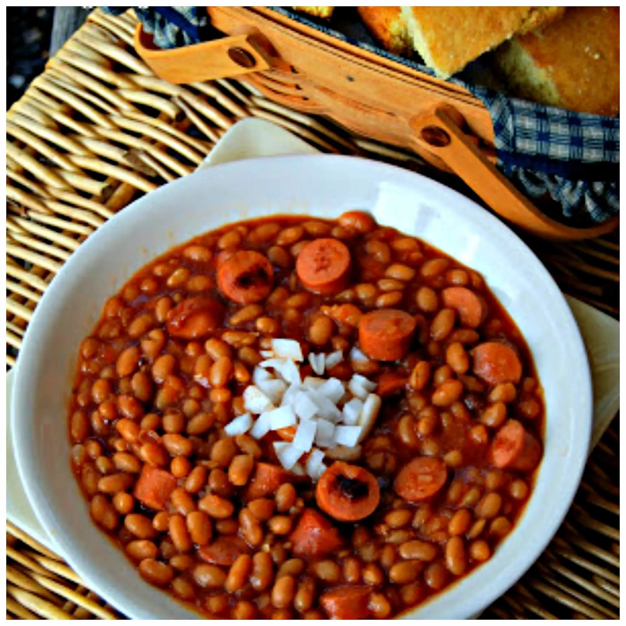 Crock Pot Beans and Weenies