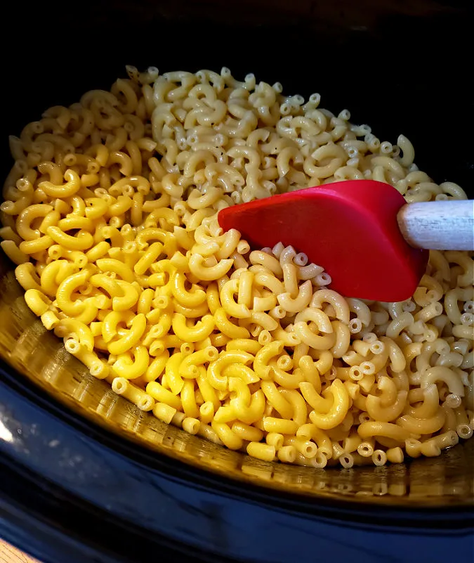 toss noodles in butter