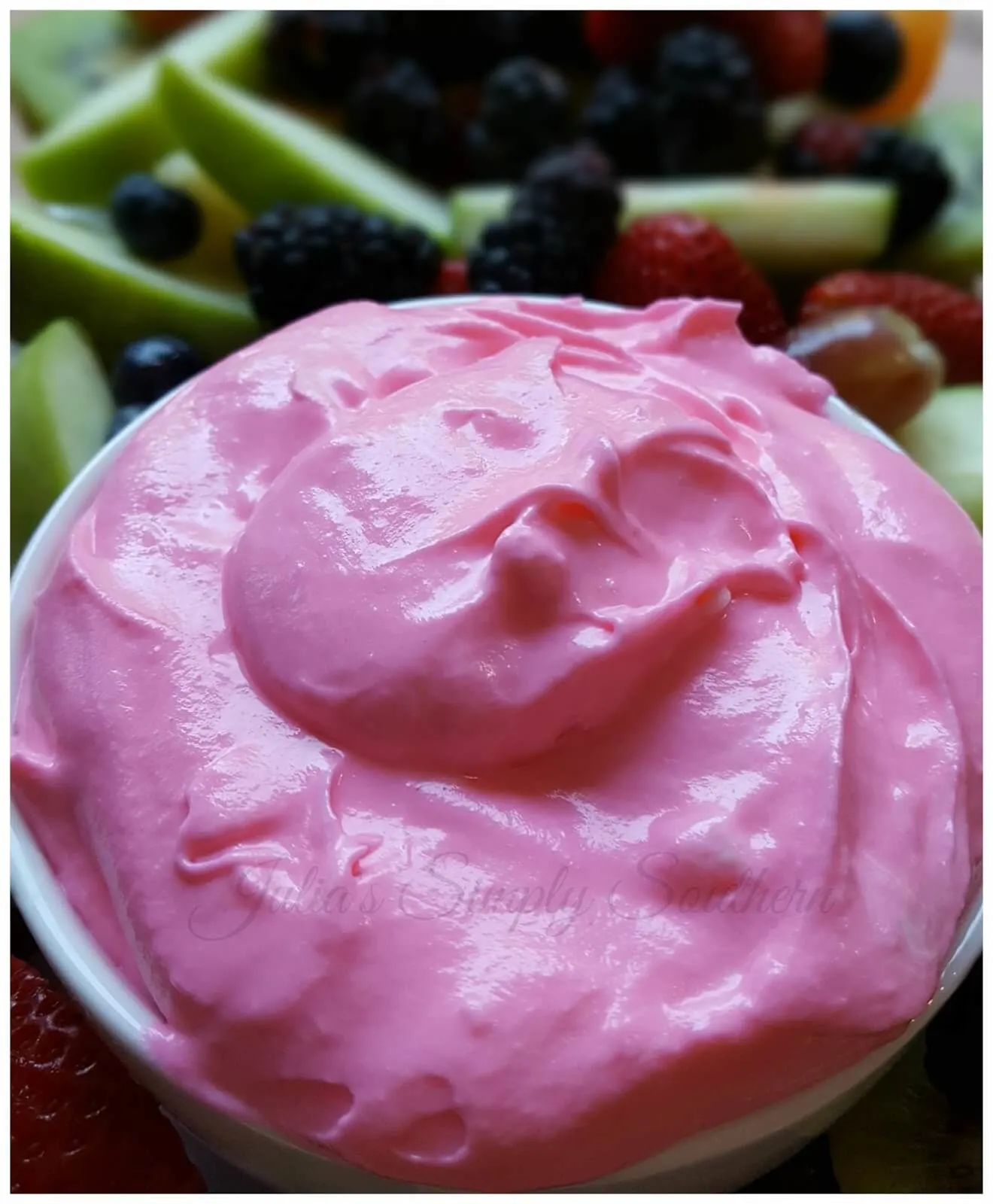 easy fruit dip recipe with marshmallow cream