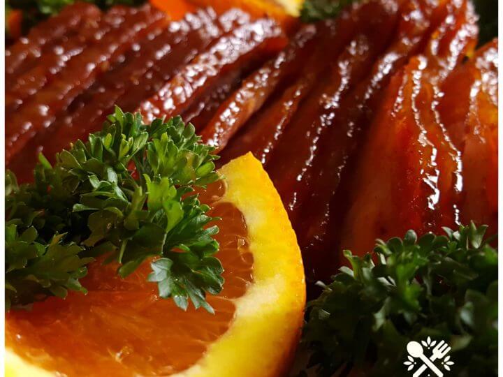 Orange Glazed Ham Recipe, GreenPan