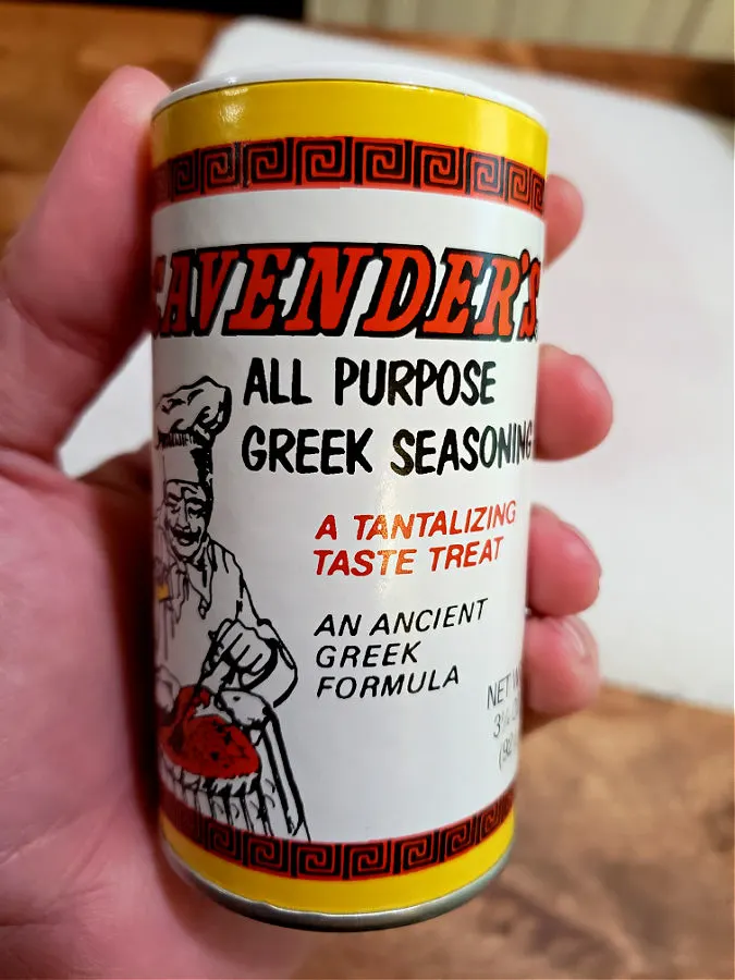 Cavender's Greek Seasoning all purpose