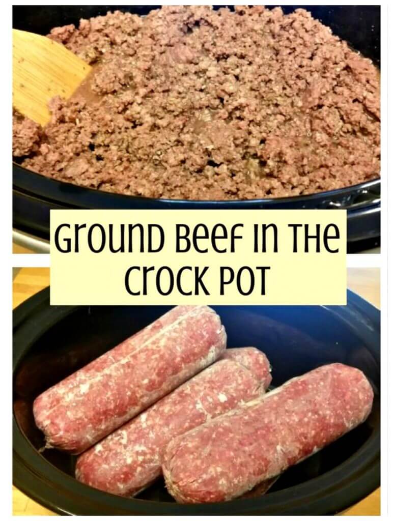 How to cook ground beef in a slow cooker