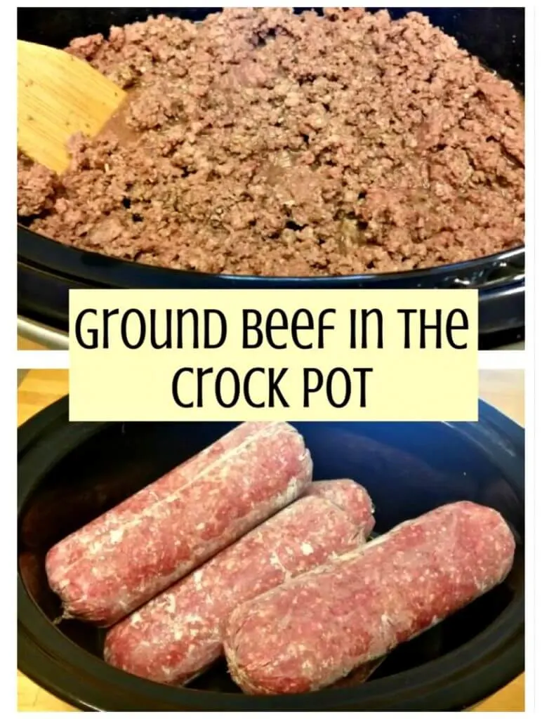 How to cook ground beef in a slow cooker