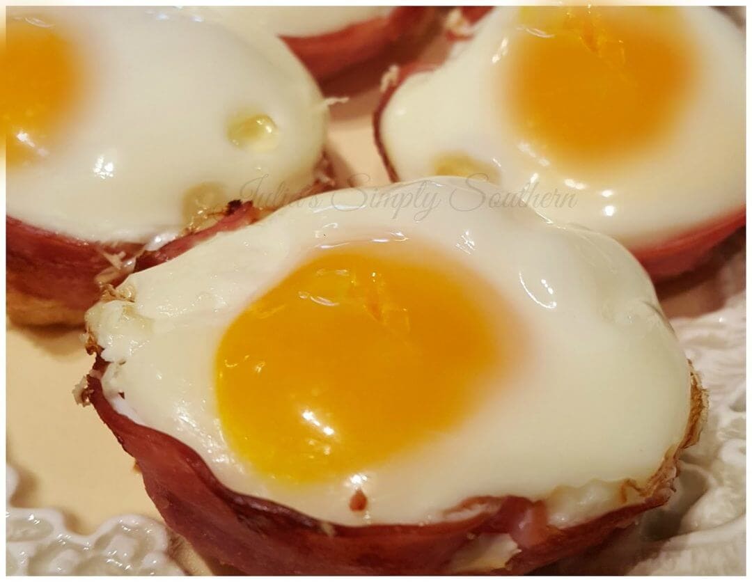Baked Ham and Egg Cups Julias Simply Southern