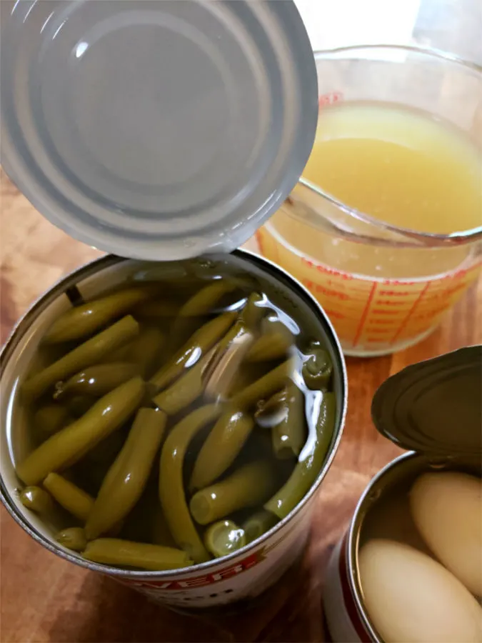 Hanover canned green beans