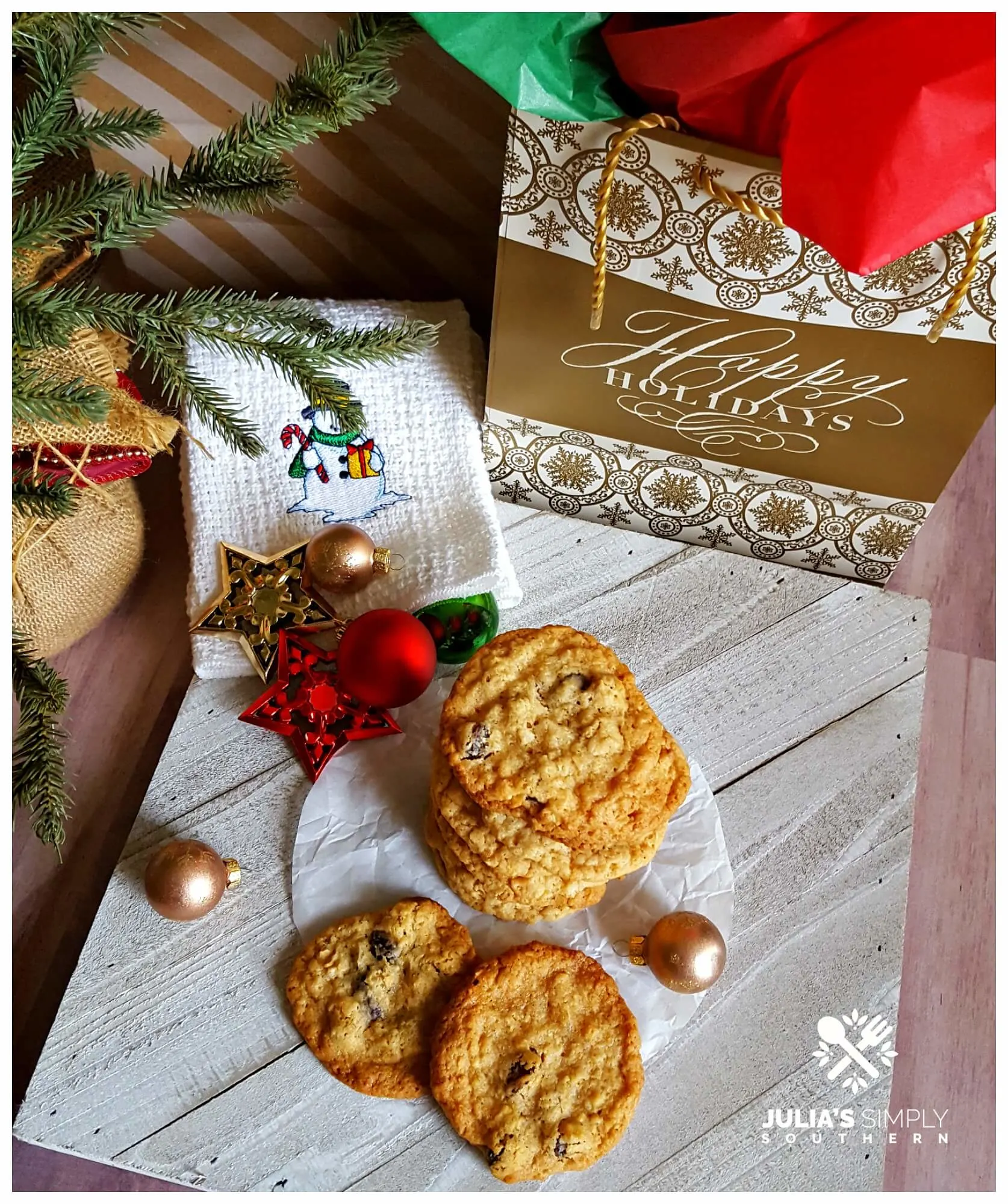 Best Christmas Cookies - Ultimate Oatmeal Raisin