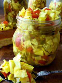 Homemade Chow Chow Relish - preserving food recipe