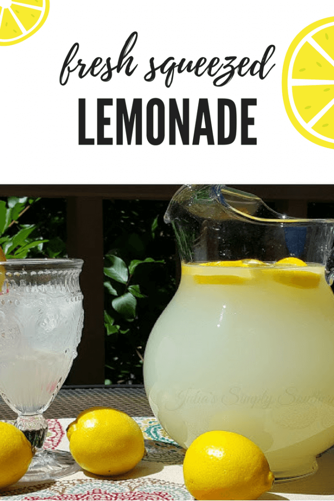 Fresh Squeezed Lemonade Recipe Julias Simply Southern