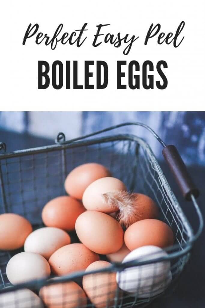 Easy Peel Boiled Eggs