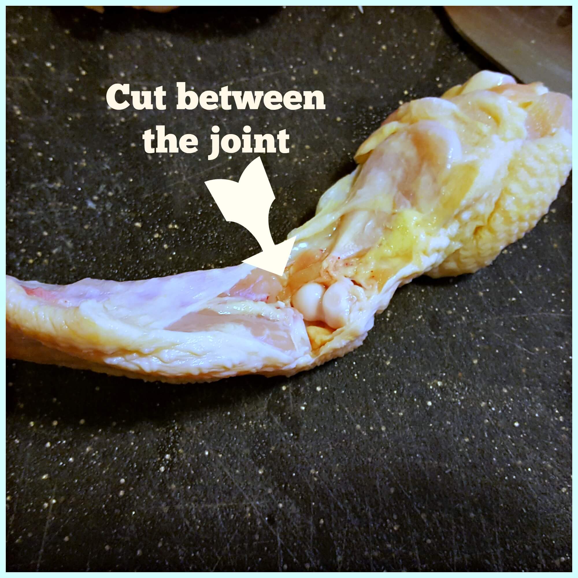 How to cut up fresh chicken wings