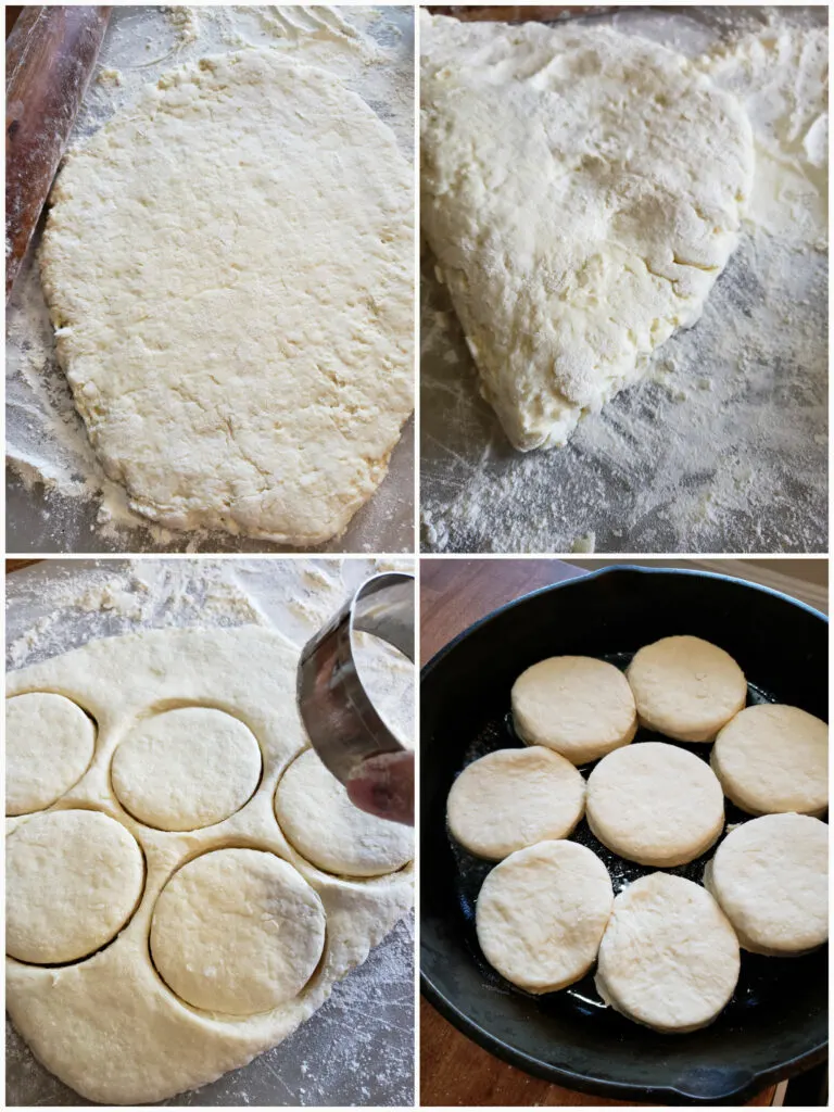 Steps for making Southern self rising flour biscuits recipe