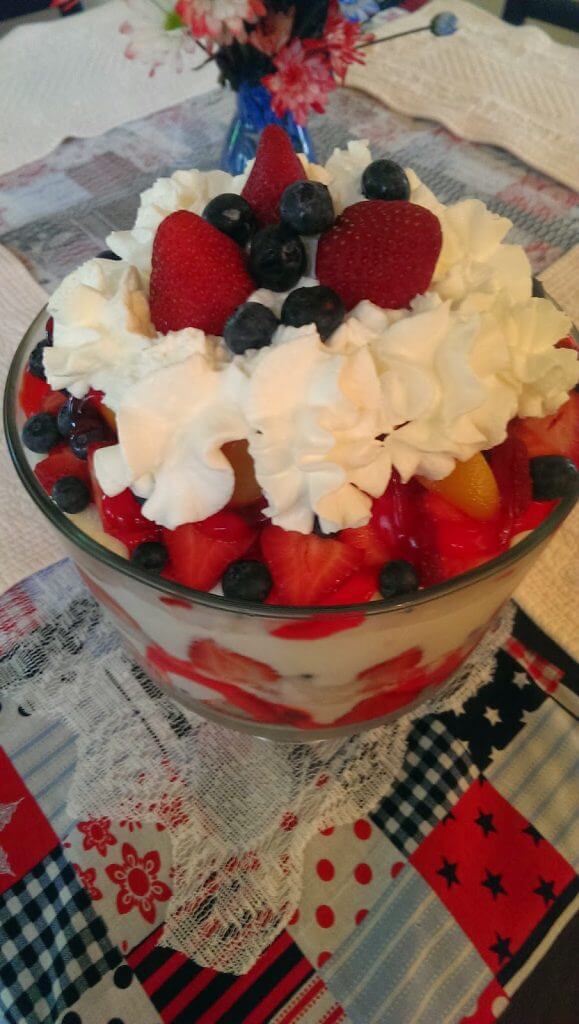 Trifle dessert