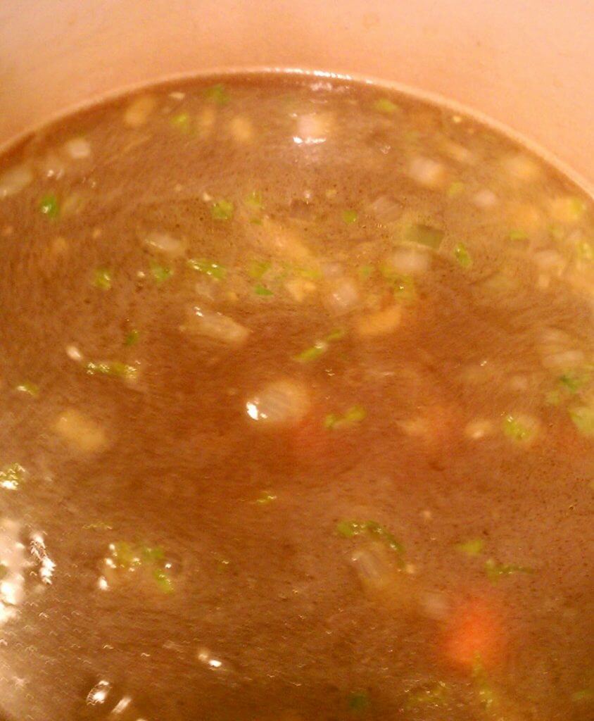 Homemade Soup Recipe with Beef