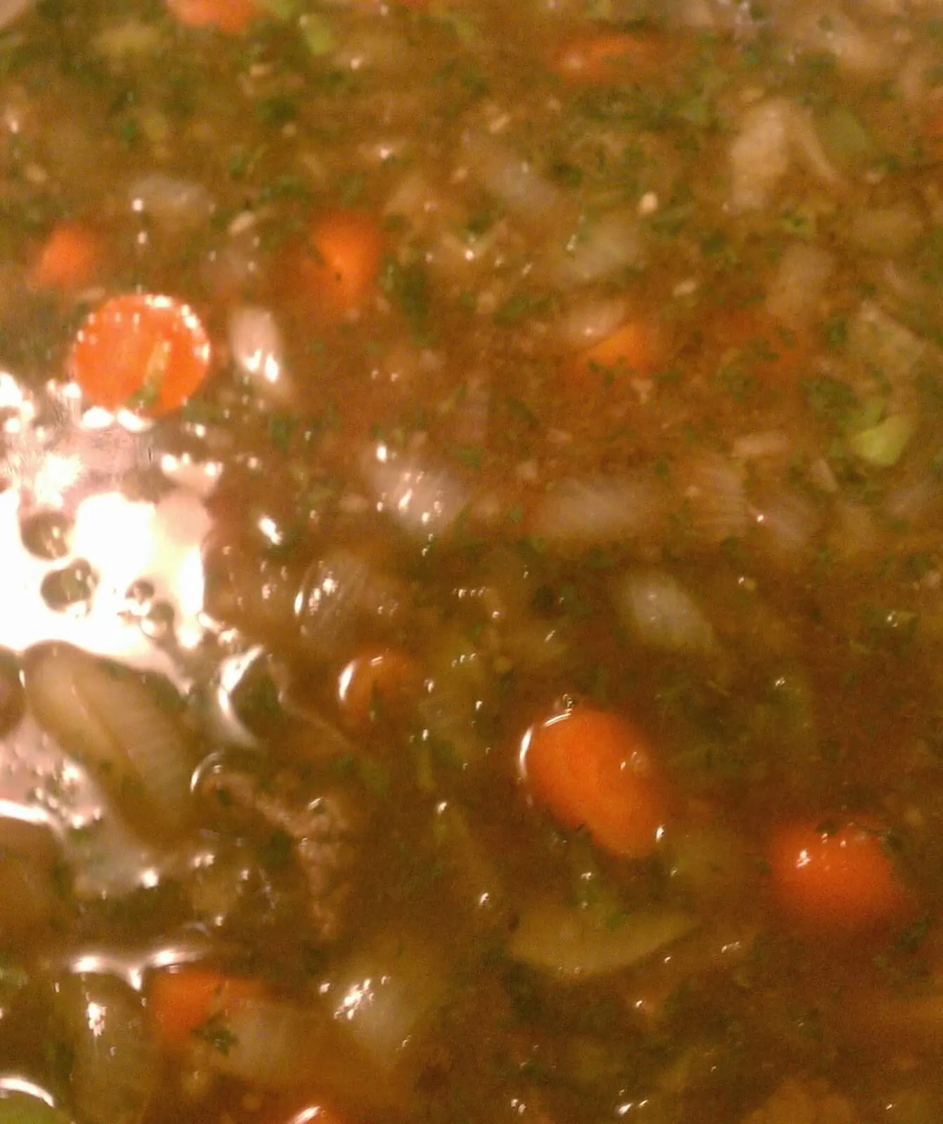 Beef Vegetable Soup - Homemade