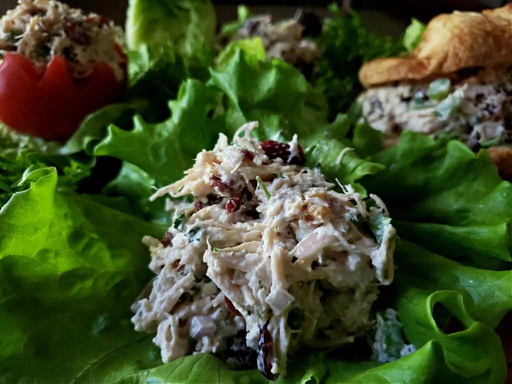 Chicken Salad lettuce wraps. Kirkland Canned Chicken Salad Recipe