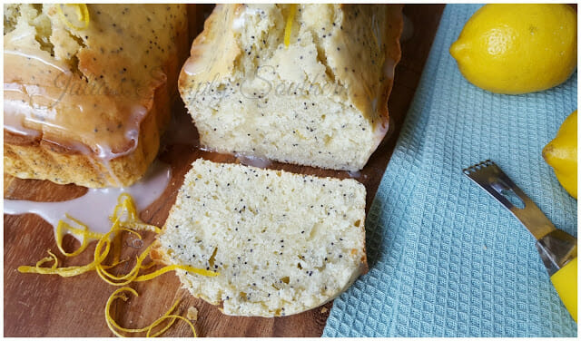 Lemon Poppy Seed Bread with Lemon Glaze