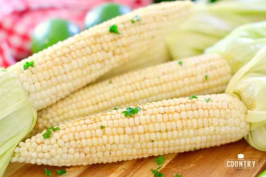 Chili Lime Grilled Corn - The Country Cook