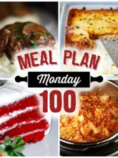 Meal Plan Monday #100