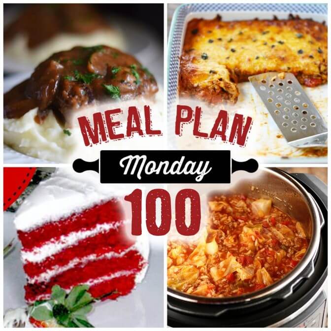 Meal Plan Monday #100