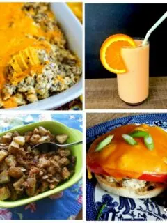 Meal Plan Monday Photo with feature recipes of this post