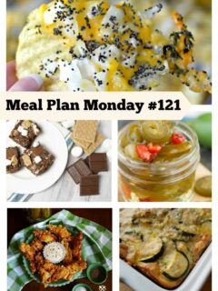 Meal Plan Monday #121 - Delicious Recipes to help with your meal planning needs. FREE recipes shared by food bloggers.