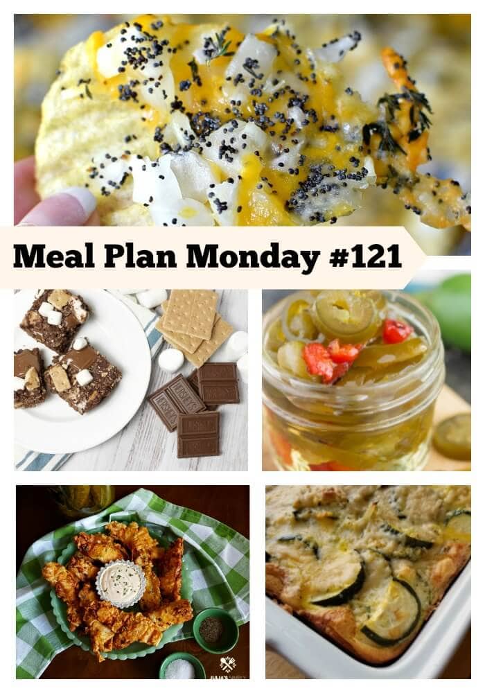 Meal Plan Monday #121 - Delicious Recipes to help with your meal planning needs. FREE recipes shared by food bloggers.