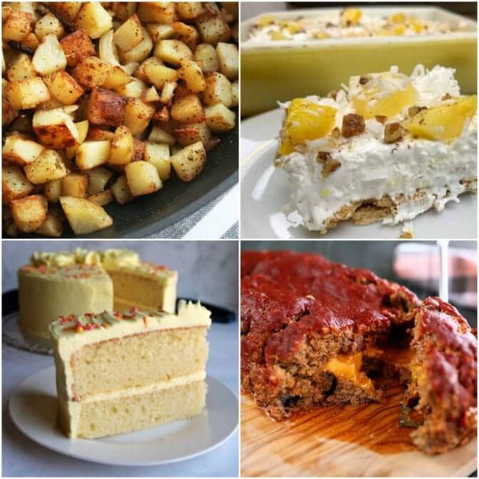 Meal Plan Monday 208 collage of featured recipes