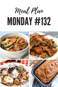 Meal Plan Monday #132 - free meal planning recipes shared by food bloggers