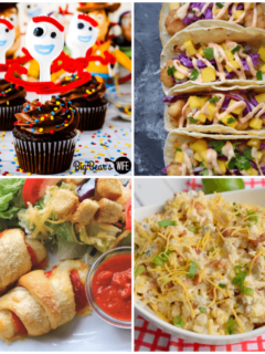 Collage of featured recipes at Meal Plan Monday #170